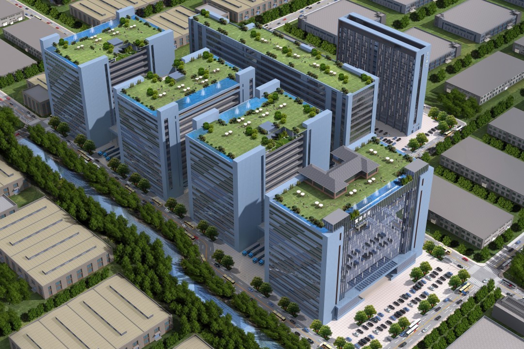 喜封金顶｜祝贺草莓污视频在线观看集团-宜骏科技工业园A栋大楼封顶，助推佛山南海智造发展(图15)